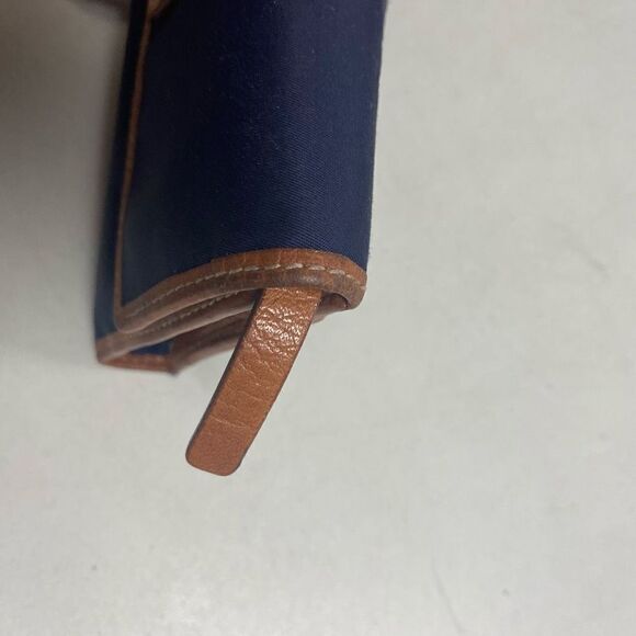 KATE SPADE Women’s Wallet P091 Blue Tan Yellow 4X7.5 With Checkbook Holder - Picture 4 of 15